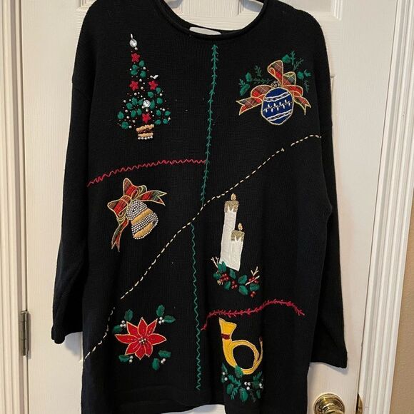 Capistrano Vintage Christmas Sweater 18/20 - Picture 1 of 12